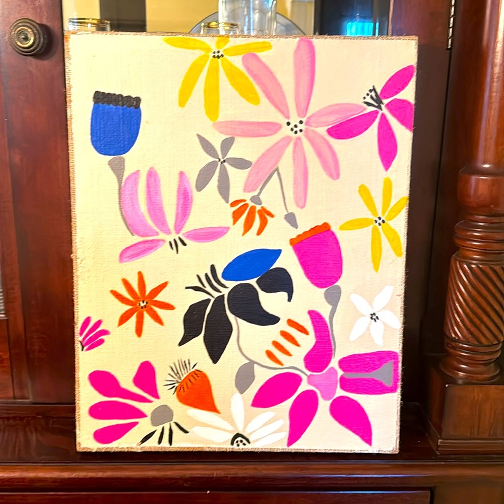 Acrylic flowers